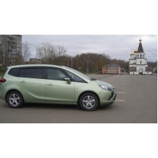 Вітровики на Opel Zafira C від 2012 Кобра Тюнинг накладні