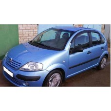 Вітровики на Citroen С3 2002-2009 Кобра Тюнинг накладні