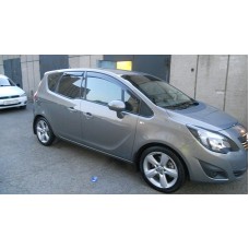 Вітровики на Meriva B від 2011 Кобра Тюнинг накладні