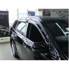 Вітровики на Subaru Outback 2009-2015 Sim накладні