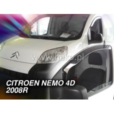 Вітровики на Citroen Nemo від 2008 Heko вставні під ущільнювач