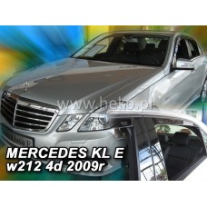 Вітровики на Mercedes W-212 2009-2016 Sedan Heko вставні під ущільнювач