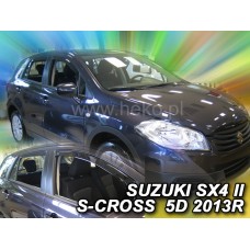 Вітровики на Suzuki SX-4/S-Cross від 2013 Heko вставні під ущільнювач