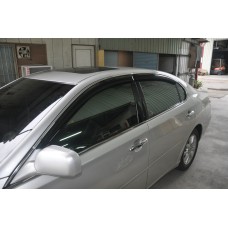 Вітровики с хром молдингом на Lexus ES 2001-2006 Hic