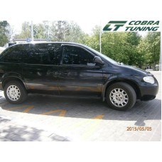 Вітровики на Chrysler Voyager 1995-2007 передні Кобра Тюнинг накладні