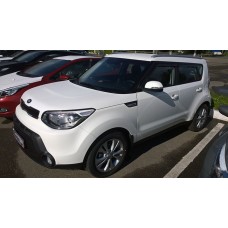 Вітровики на Kia Soul від 2014 Кобра Тюнинг накладні