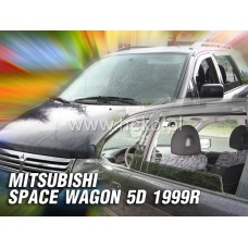 Вітровики на Mitsubishi Space Wagon 1998-2004 Хеко вставні під ущільнювач