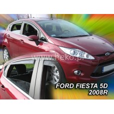 Вітровики на Ford Fiesta 2008-2017 HB Heko вставні під ущільнювач