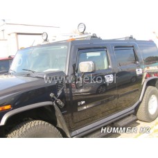 Вітровики на Hummer H2 від 2003 Heko вставні під ущільнювач