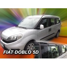 Вітровики на Fiat Doblo від 2010 Heko вставні під ущільнювач