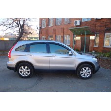 Вітровики на Honda CR-V 2012-2017 Sim накладні