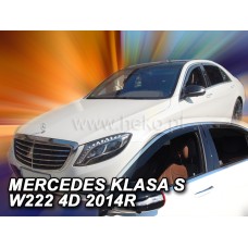 Вітровики на Mercedes S W-222 від 2013 передні Heko вставні під ущільнювач