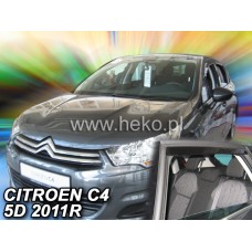 Вітровики на Citroen C4 від 2010 HB Heko вставні під ущільнювачн