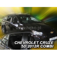 Вітровики на Chevrolet Cruze від 2009 Combi Heko вставні під ущільнювач Вітровики на Chevrolet Cruze від 2009 Combi Heko вставні під ущільнювач