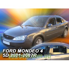 Вітровики на Ford Mondeo 2000-2007 Heko вставні під ущільнювач