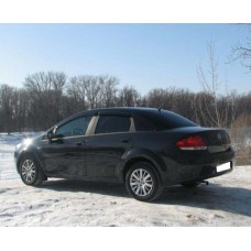 Вітровики на Fiat Linea від 2007 Кобра Тюнинг накладні