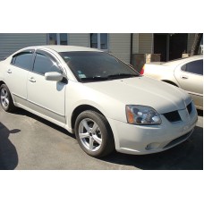 Вітровики на Mitsubishi Galant 9 від 2004 Кобра Тюнинг накладні
