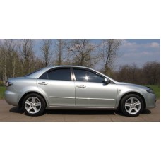 Вітровики на Mazda 6 2002-2007 Sedan Кобра Тюнинг накладні