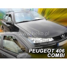 Вітровики на Peugeot 406 1995-2004 передні Heko вставні під ущільнювач