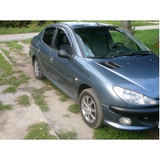 Вітровики на Peugeot 206 1998-2005 Sedan/HB Кобра Тюнинг накладні