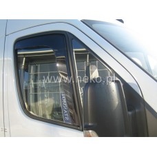 Вітровики на Mercedes Sprinter від 2006 Heko вставні під ущільнювач