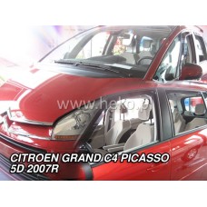Вітровики на Citroen C4 Grand Picasso 2007-2012 Heko вставні під ущільнювач