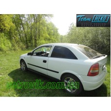 Вітровики на Opel Astra G 1998-2003 3-ех дверный передні Heko вставні під ущільнювач