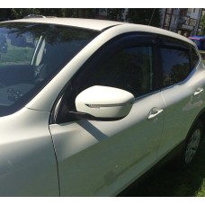 Вітровики на Nissan Qashqai від 2014 Sim накладні