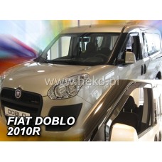 Вітровики на Fiat Doblo від 2010 передні Heko вставні під ущільнювач