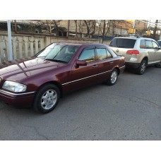 Вітровики на Mercedes W-202 1993-2001 Sedan Кобра Тюнинг накладні