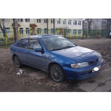Вітровики на Nissan Almera 1995-2000 Sedan Кобра Тюнинг накладні