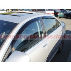 Дефлектори вікон Audi A8 2003-2010 HIC — накладні
