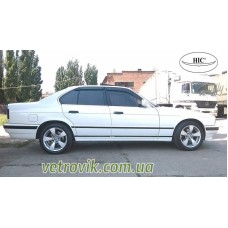 Дефлектори вікон BMW E34 1988-1995 HIC — накладні