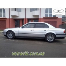 Дефлектори вікон BMW E65 2001-2005 HIC — накладні