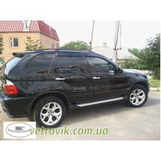 Дефлектори вікон BMW Kh5 E53 2000-2007 HIC — накладні