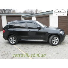 Дефлектори вікон BMW Kh5 E70 2007-2013 HIC — накладні