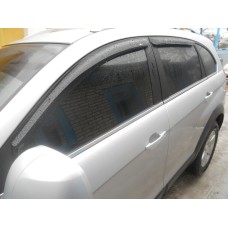 Дефлектори вікон Chevrolet Kaptyva 2007-2012, 2012+ HIC — накладні