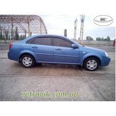 Дефлектори вікон Chevrolet Lachety 2004+ HIC — накладні Дефлектори вікон Chevrolet Lachety 2004+ HIC — накладні