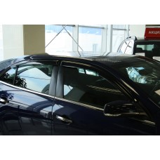Дефлектори вікон Chevrolet Malybu 2011+ HIC — накладні