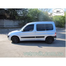 Дефлектори вікон Citroen Berlynho 1996-2008 HIC — накладні Дефлектори вікон Citroen Berlynho 1996-2008 HIC — накладні