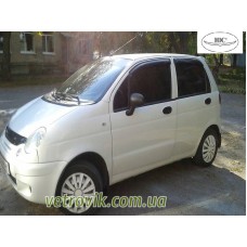 Дефлектори вікон Daewoo Matyz 1998+ HIC — накладні Дефлектори вікон Daewoo Matyz 1998+ HIC — накладні