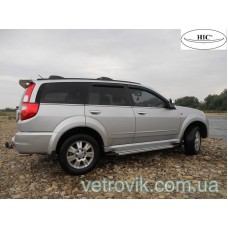 Дефлектори вікон Great Wall Khover Ash3,5 2006+ HIC — накладні