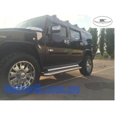 Дефлектори вікон Hummer Ash2 2003+ HIC — накладні
