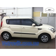 Дефлектори вікон Kia Soul 2009-2014 HIC — накладні