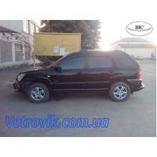 Дефлектори вікон Kia Sporteidzh 2004-2010 HIC — накладні Дефлектори вікон Kia Sporteidzh 2004-2010 HIC — накладні