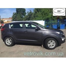 Дефлектори вікон Kia Sporteidzh 2010-2015 HIC — накладні Дефлектори вікон Kia Sporteidzh 2010-2015 HIC — накладні