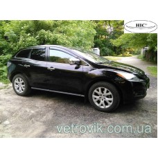 Дефлектори вікон Mazda Skh-7 2006+ HIC — накладні