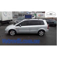 Дефлектори вікон Mazda Premasy 1999-2005 HIC — накладні