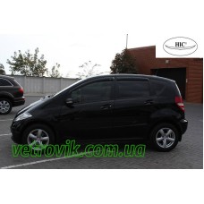 Дефлектори вікон Mercedes-Benz A-Klass V-169 2004-2008 HIC — накладні