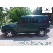Дефлектори вікон Mercedes-Benz H-Klass V-463 1990-2006 HIC — накладні